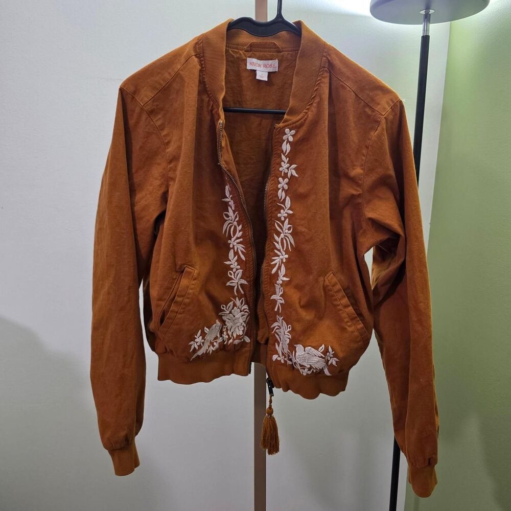 Knox-rose Women's Orange and Brown Jacket